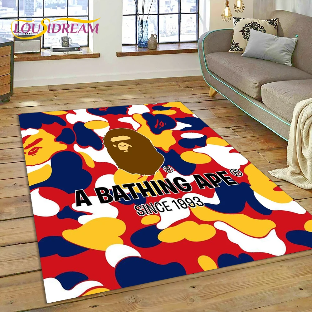 Commercial Printing Online - 3D Printing B-BAPE Fashion Carpet Rug