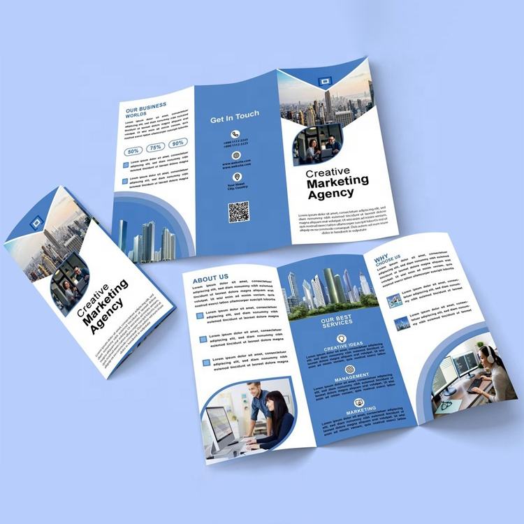 Commercial Flyer Printing - A3 A4 Art Paper Custom Flyer