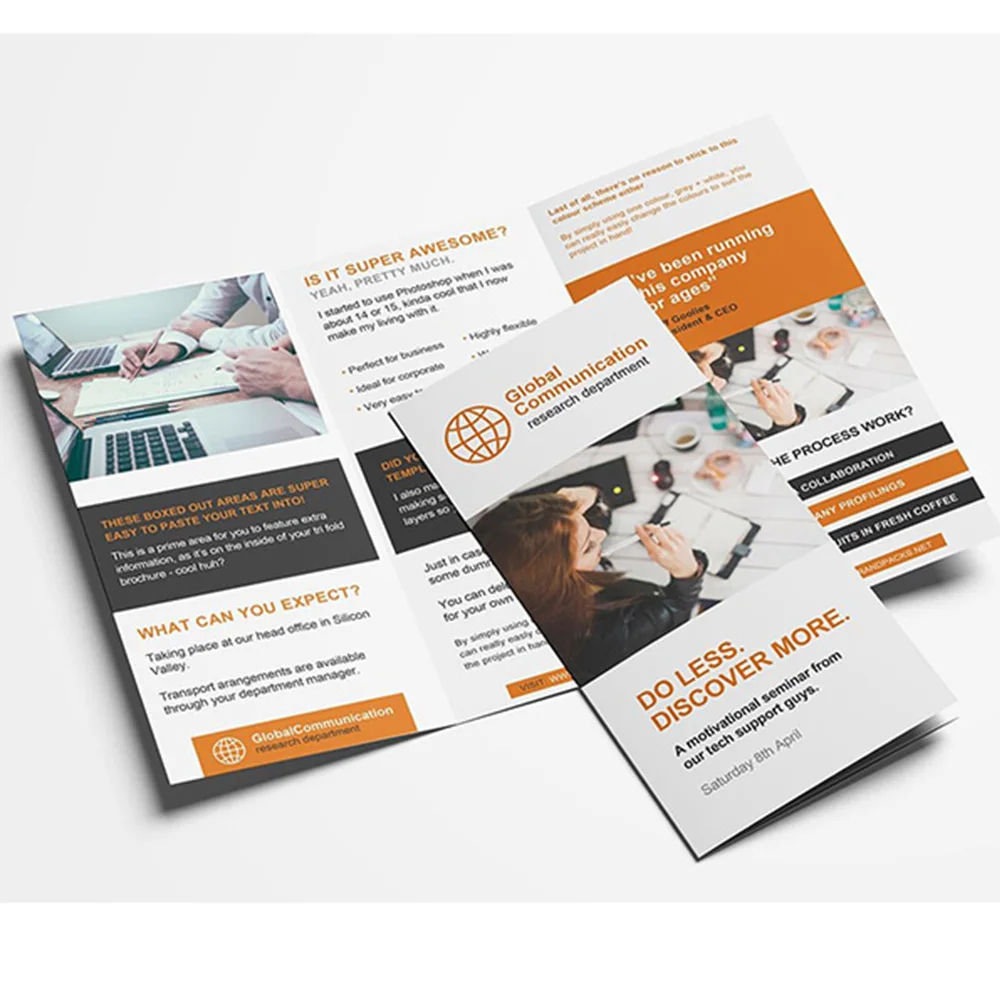 Custom Full Color Flyer Brochu - Commercial Flyer Printing recension och pris