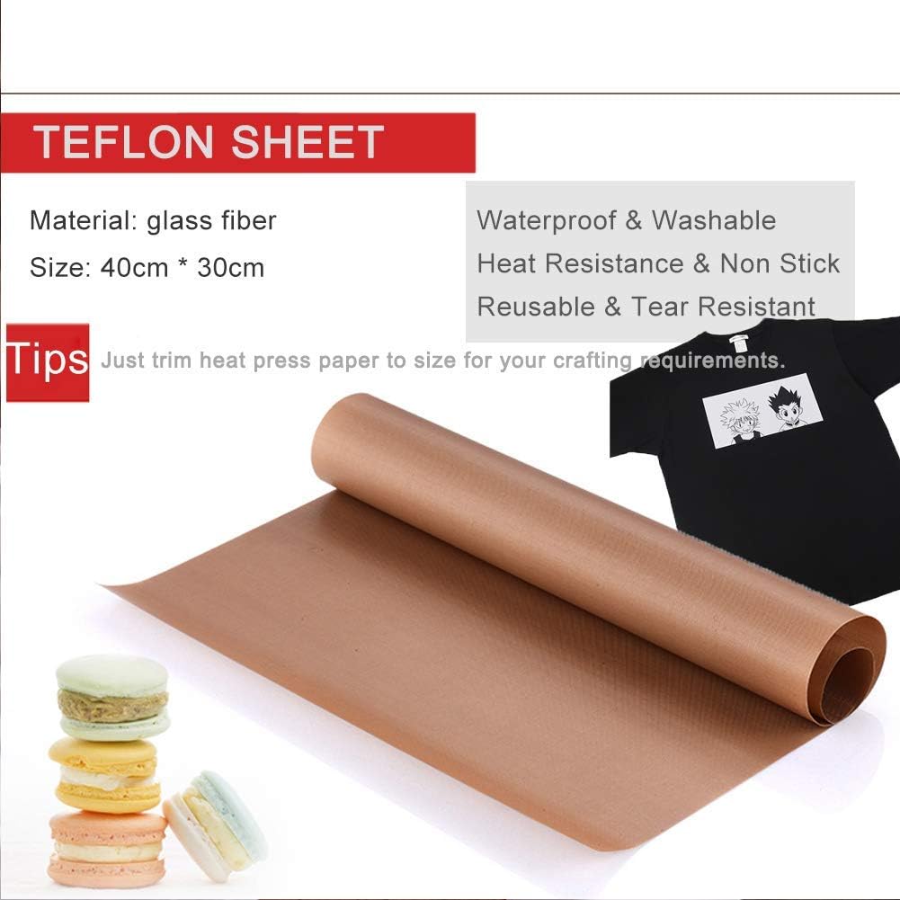 Te-flon Sheet for Heat Press,  - Heat Press Teflon Sheet recension och pris