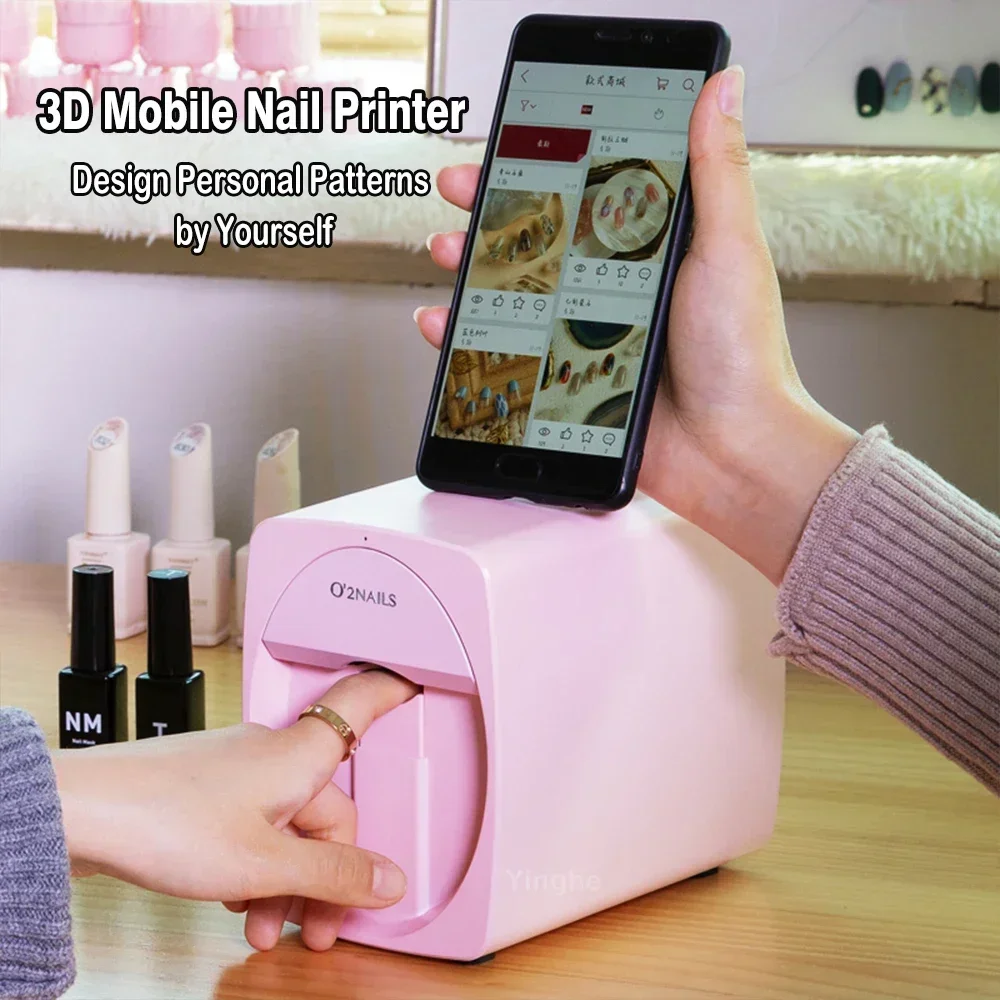 Smart Nail Printer 3D Portable - Commercial Nail Printing Machine recension och pris