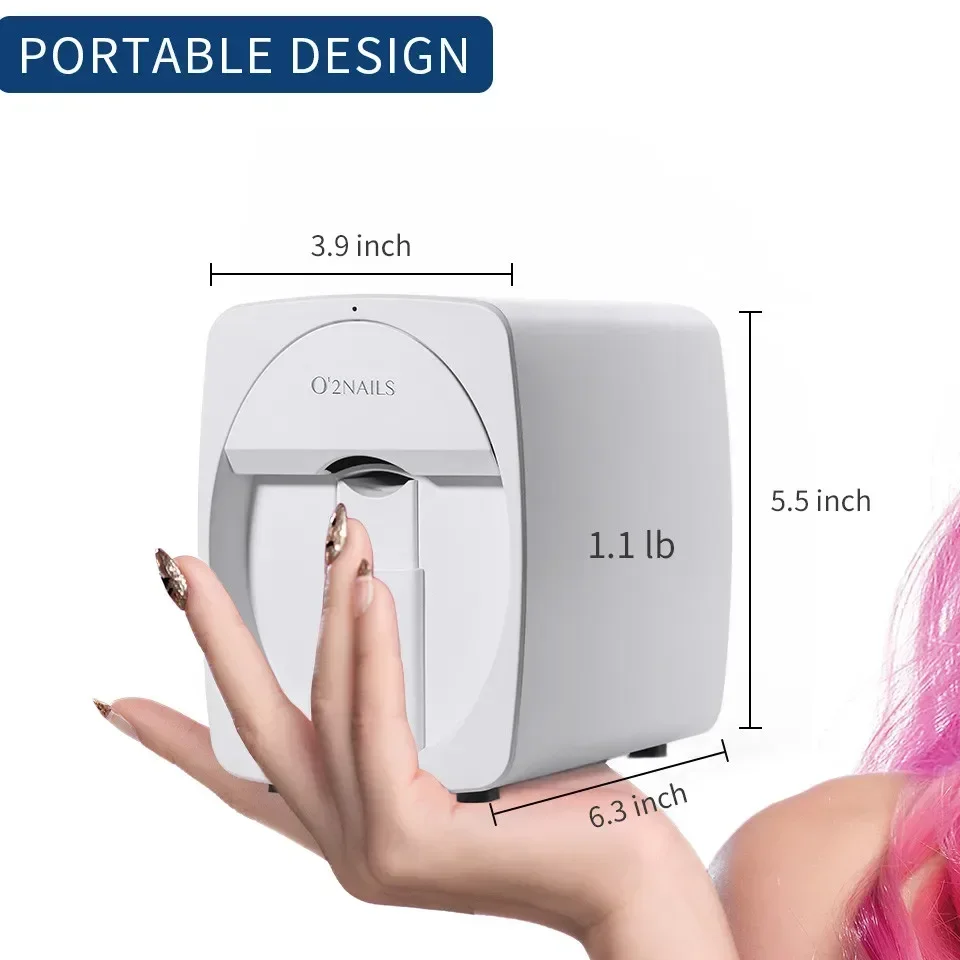 Smart Nail Printer 3D Portable - Commercial Nail Printing Machine recension och pris