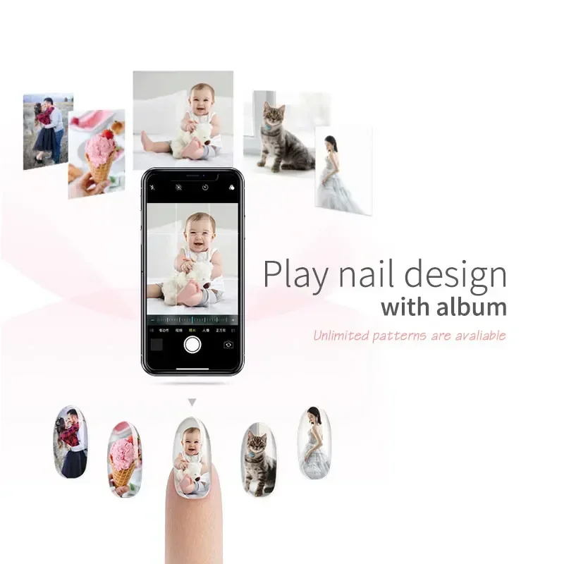 Smart Nail Printer 3D Portable - Commercial Nail Printing Machine recension och pris