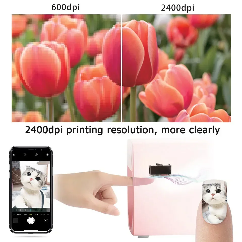 Smart Nail Printer 3D Portable - Commercial Nail Printing Machine recension och pris
