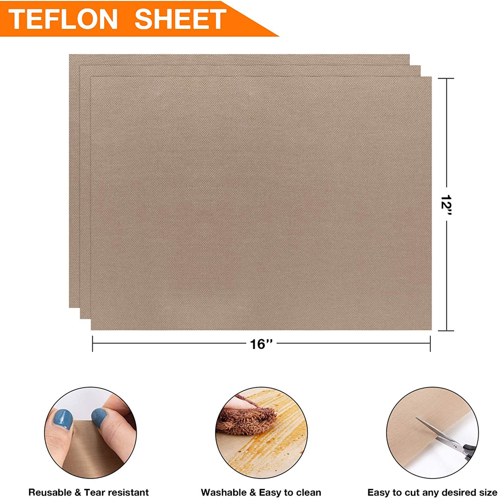 PTFE Sheet for Ironing Heat Pr - Heat Press Teflon Sheet recension och pris