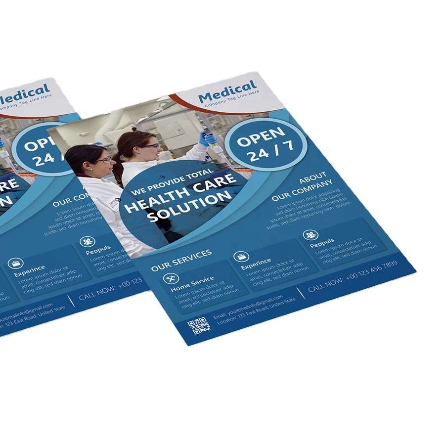 Custom Full Color Double Sided - Commercial Flyer Printing recension och pris