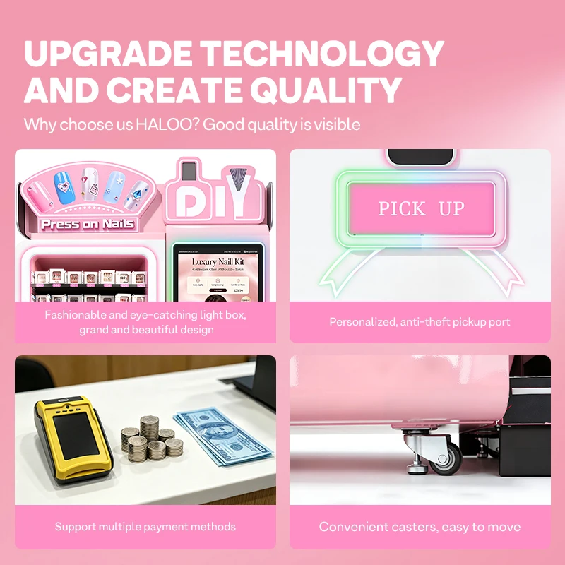 FL Commercial Nail Vending Mac - Commercial Nail Printing Machine recension och pris