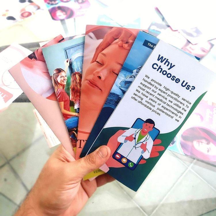 A3 A4 Art Paper Custom Flyer B - Commercial Flyer Printing recension och pris