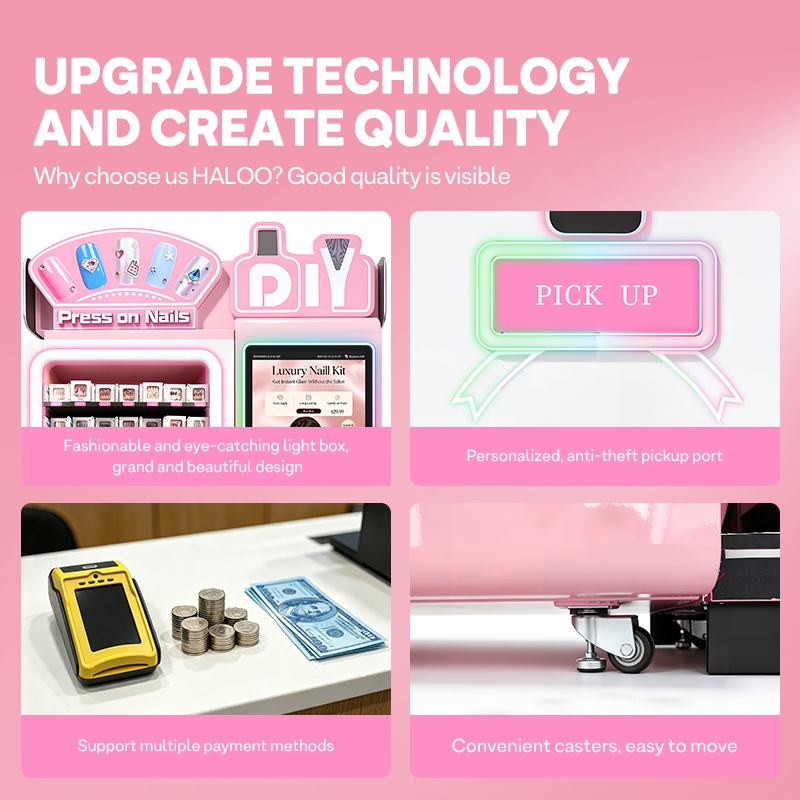 Commercial Nail Vending Machin - Commercial Nail Printing Machine recension och pris